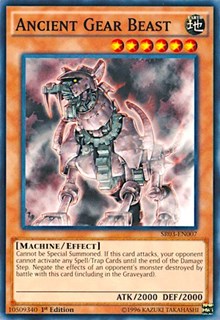 Ancient Gear Beast [SR03-EN007] Common