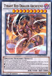 Tyrant Red Dragon Archfiend [DPDG-EN030] Ultra Rare
