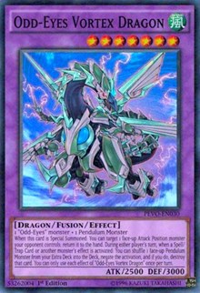 Odd-Eyes Vortex Dragon [PEVO-EN030] Super Rare
