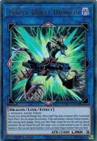 Triple Burst Dragon [EXFO-EN044] Ultra Rare