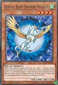 Crystal Beast Sapphire Pegasus [LED2-EN042] Common