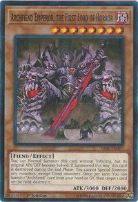 Archfiend Emperor, the First Lord of Horror [SR06-EN007] Common