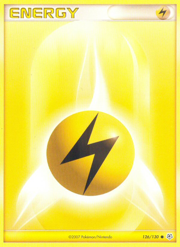 Lightning Energy (126/130) [Diamond & Pearl: Base Set]
