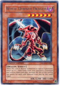 White-Horned Dragon [MDP2-EN006] Rare