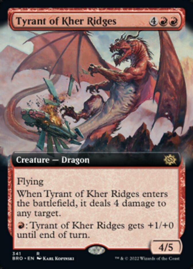 Tyrant of Kher Ridges (Extended Art) [The Brothers' War]