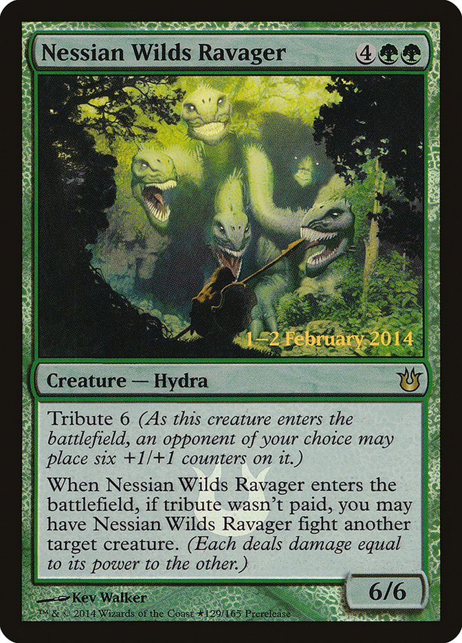 Nessian Wilds Ravager [Born of the Gods Prerelease Promos]