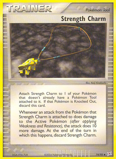 Strength Charm (74/95) [EX: Team Magma vs Team Aqua]