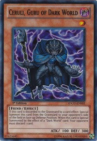 Ceruli, Guru of Dark World [SDGU-EN003] Super Rare