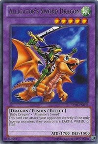 Alligator's Sword Dragon [TU08-EN008] Rare