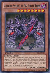 Archfiend Emperor, the First Lord of Horror [JOTL-EN031] Rare