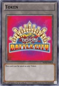 Yu-Gi-Oh! Battle City Token [TKN4-EN014] Super Rare