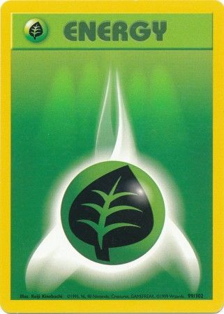 Grass Energy (99/102) [Base Set Unlimited]