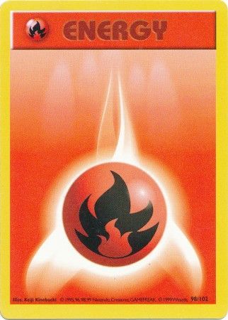 Fire Energy (98/102) [Base Set Shadowless Unlimited]