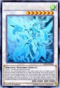 Clear Wing Synchro Dragon (Ghost Rare) [CROS-EN046] Ghost Rare