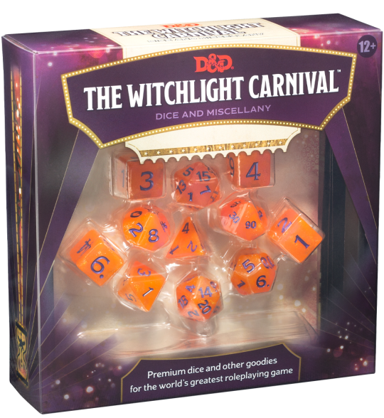 D&D - The Witchlight Carnival - Dice Set