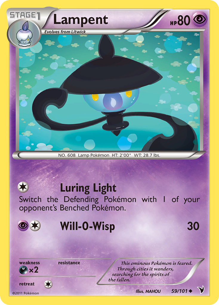 Lampent (59/101) [Black & White: Noble Victories]