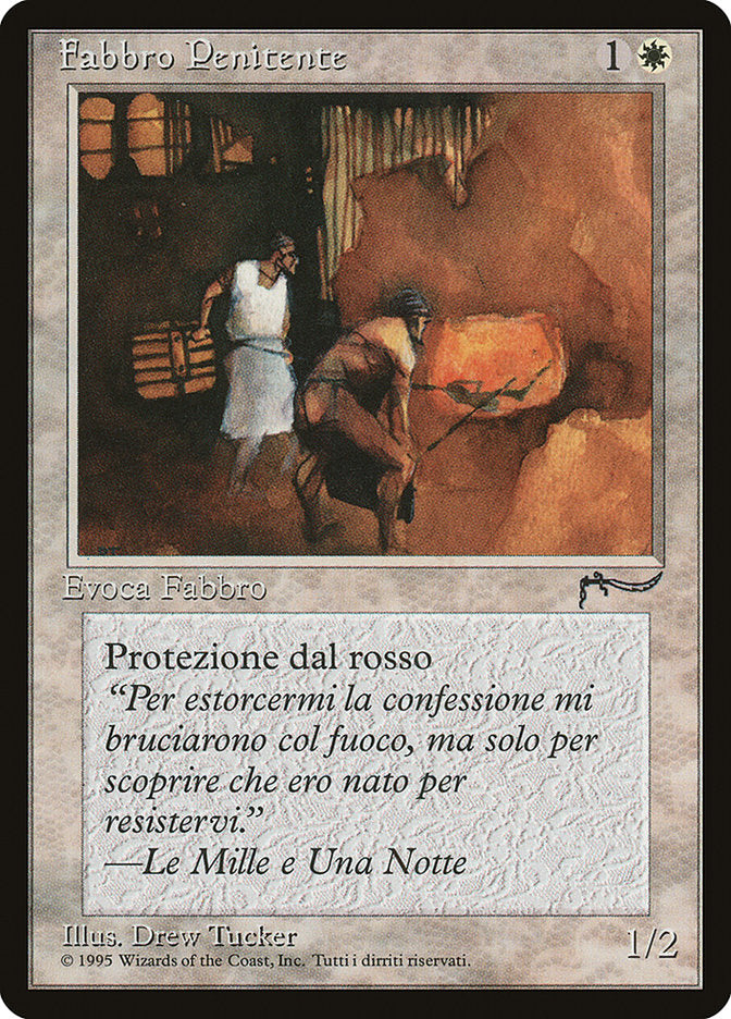 Repentant Blacksmith (Italian) - "Fabbro Penitente" [Rinascimento]