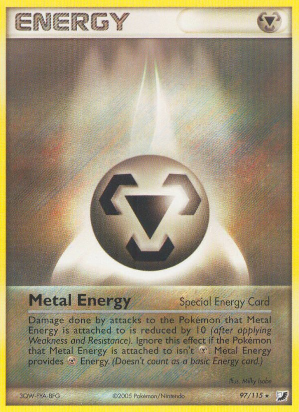 Metal Energy (97/115) [EX: Unseen Forces]
