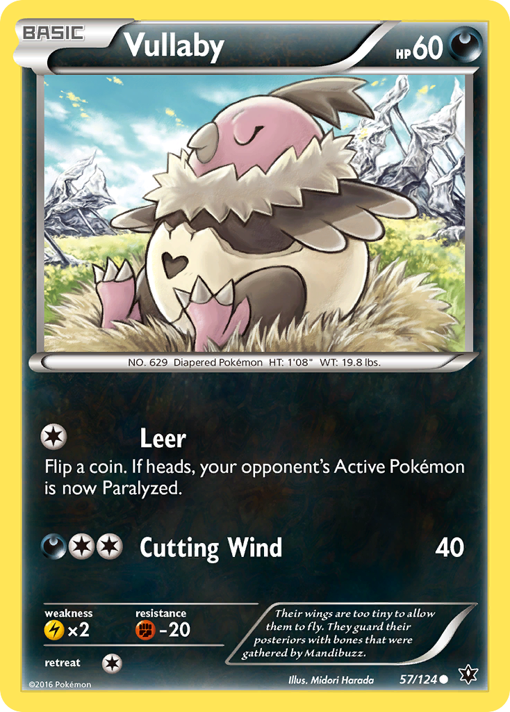Vullaby (57/124) [XY: Fates Collide]
