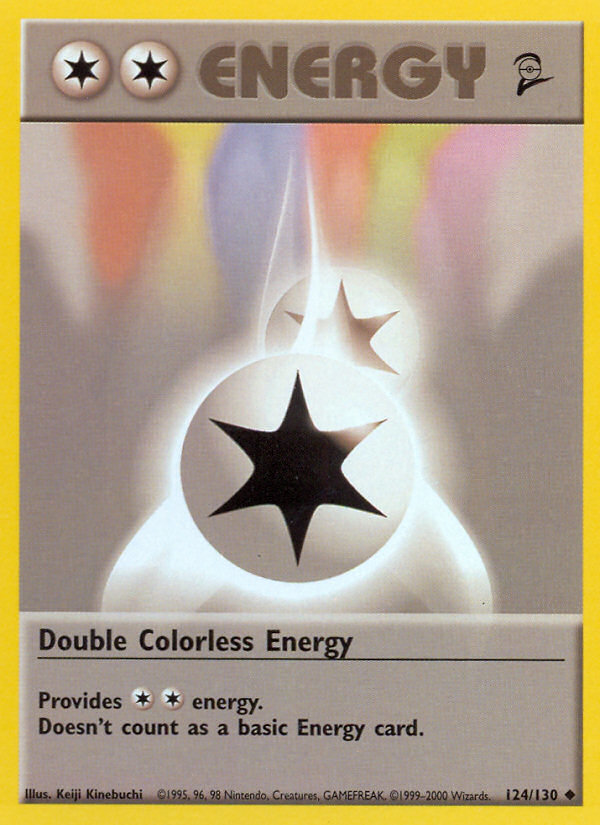 Double Colorless Energy (124/130) [Base Set 2]