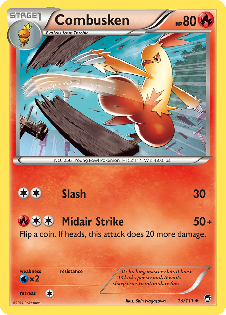 Combusken (13/111) [XY: Furious Fists]
