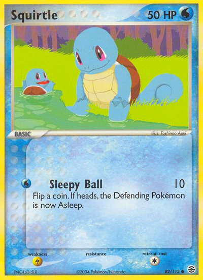 Squirtle (82/112) [EX: FireRed & LeafGreen]