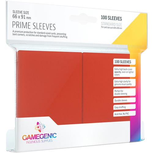 Sleeves - Prime Sleeves 100 - Gamegenic